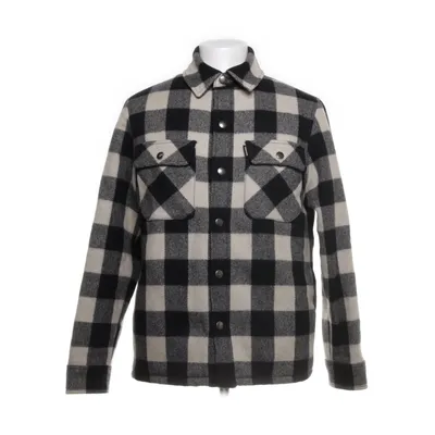 Overshirt (Zwart, Grijs) van Sandro Paris Katoen, Wol, Polyamide, Polyester, Acetaat, Viscose