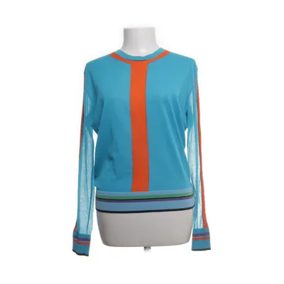Sweater (Blå, Flerfarvet) fra Diane von Furstenberg Vintage