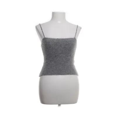 Crop top (Grijs) van Musier Paris Mohair, Nylon, Wol