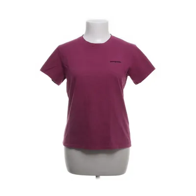 T-shirt (Lila) van Patagonia Gerecycled katoen, Gerecycled polyester