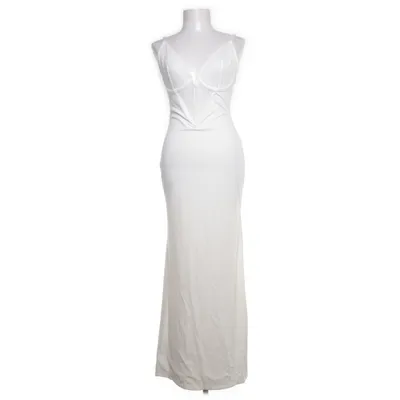 Evening gown (White) from Popilush Elastane