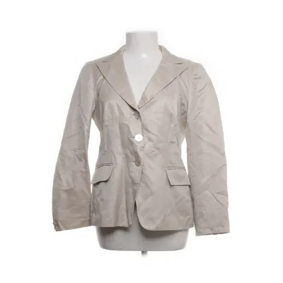 Blazer (Geel) van MaxMara Katoen, Polyester, Zijde