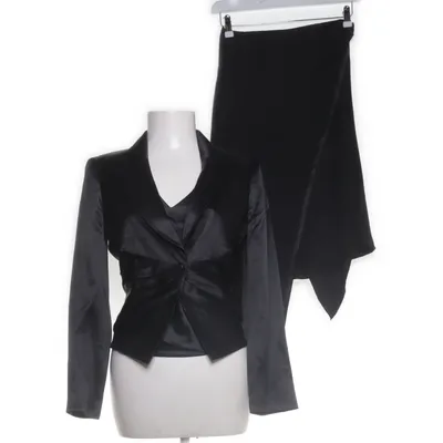 Skirt suit (Black) from Renato Nucci Silk