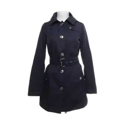 Trench coat (Blue) from Noom Cotton, Polyamide, Polyester