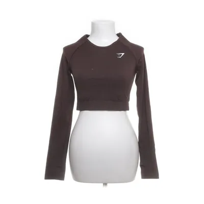 Sporttop (Bruin) van Gymshark Nylon, Elastaan