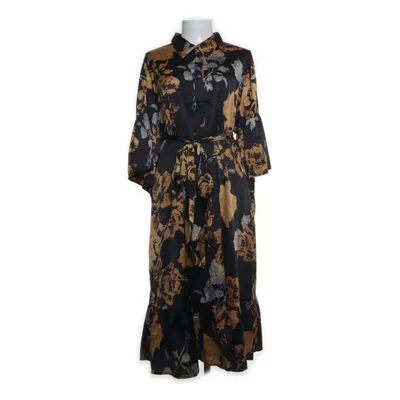 Klänning (Svart, Flerfärgad) från Ellos Elastan, Polyester