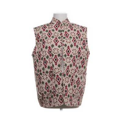 Gilet (Beige, Meerkleurig) Polyester, Viscose