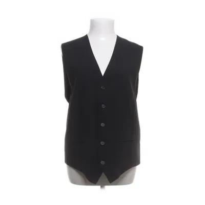 Gilet (Zwart) van Batistini Elastaan, Wol