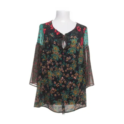 Blouse (Black, Multicolored) from Sisley Elastane, Polyester