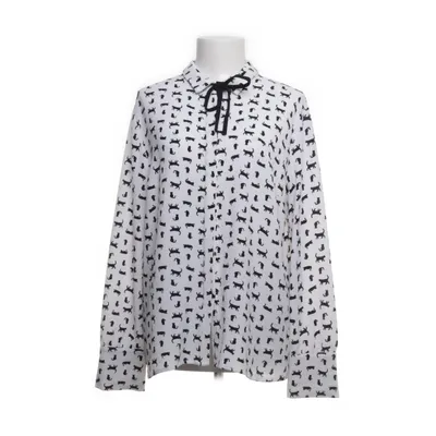 Pussy bow blouse (White, Black) from Miller & Monroe Polyester