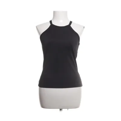 Top (Black) from Lovito Elastane, Polyester