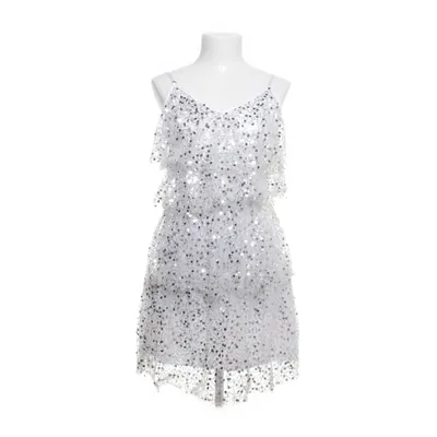 Cocktailklänning (Vit, Silverfärgad) från Jeane Blush Polyester