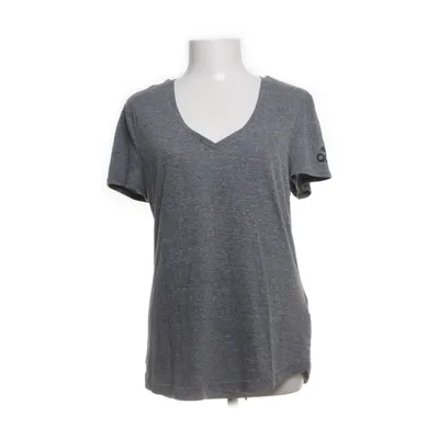 T-shirt (Gray) from Adidas Cotton, Polyester, Viscose