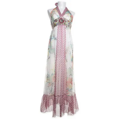 Halterneck dress (Multicolored) from Azaka
