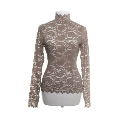 Top (Bruin) van Neo Noir Nylon, Elastaan
