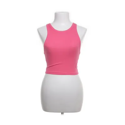 Crop top (Roze) van Zara Katoen, Elastaan