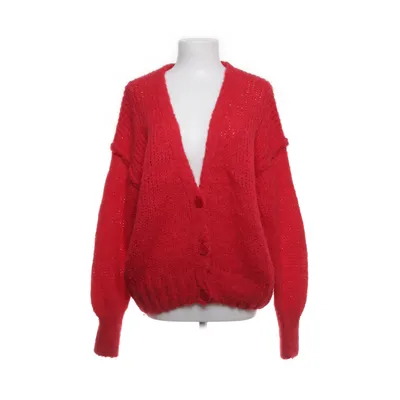 Cardigan (Red) from Orfeo Paris Alpaca wool, Nylon, Acrylic