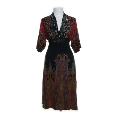 Robe longue (Noir, Multicolore) de Derhy Élasthane, Viscose