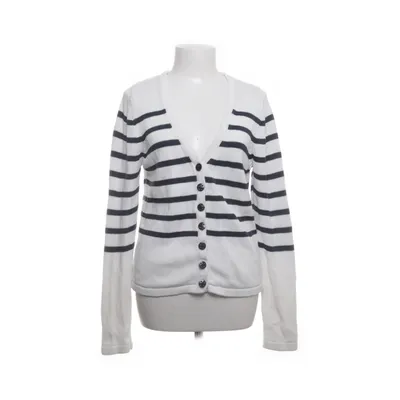 Cardigan (White, Blue) from Frk. Cotton