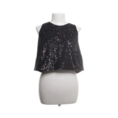 Crop top (Sort) fra H&M Elastan, Polyester