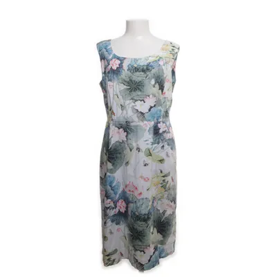 Dress (White, Multicolored) from Ellen Eisemann Acetate, Cotton, Polyamide, Viscose