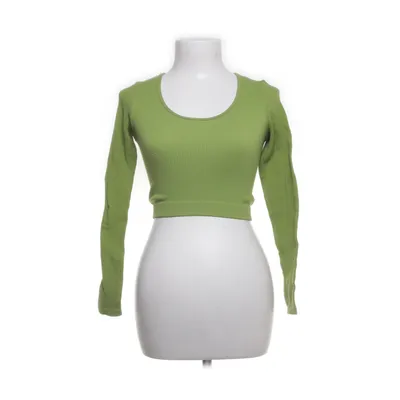 Crop top (Groen) van Amisu Polyamide, Elastaan