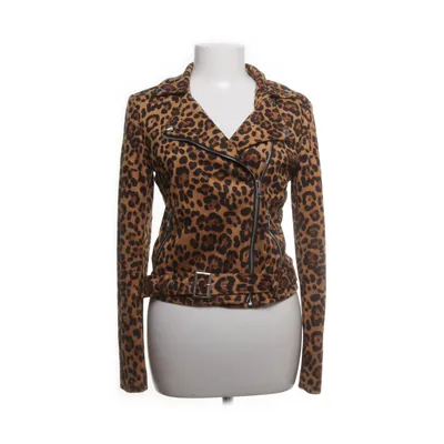 Biker jacket (Brown, Black) from JCL Polyester