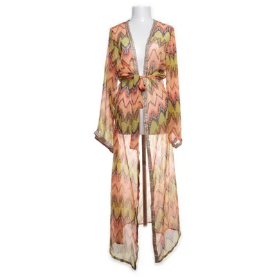 Dressing gown (Orange, Multicolored) from Ibiza Flower