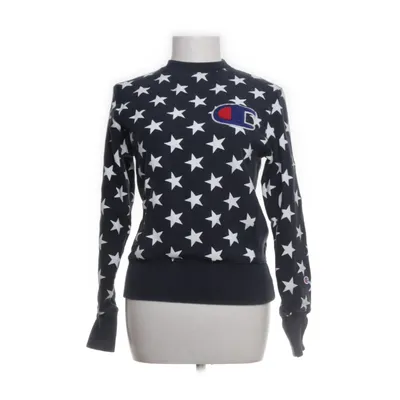 Sweatshirt (Blue, White) from Champion Cotton, Polyester