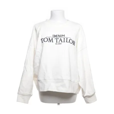 Sweatshirt (Weiß) von Tom Tailor Denim Baumwolle
