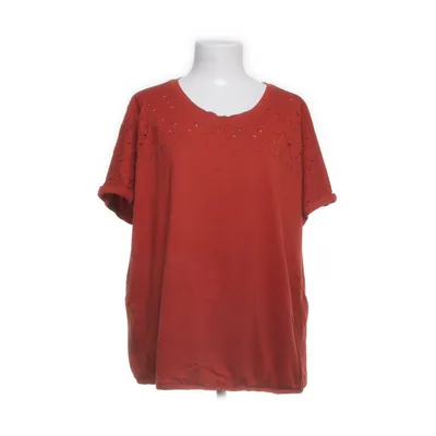 Top (Red) from Women Essentials by Tchibo Cotton