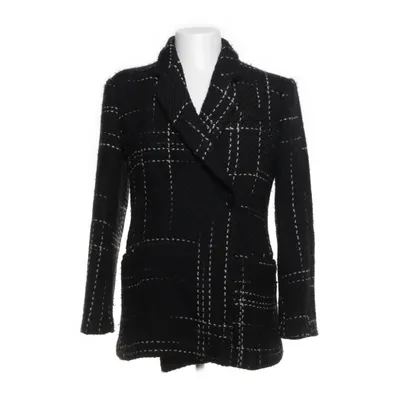 Coat (Black, Multicolored) from Anine Bing Acrylic, Cotton, Polyester, Wool
