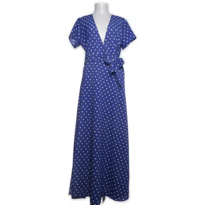 Maxi dress (Blue, White) from Anny Fashion Cotton, Polyester