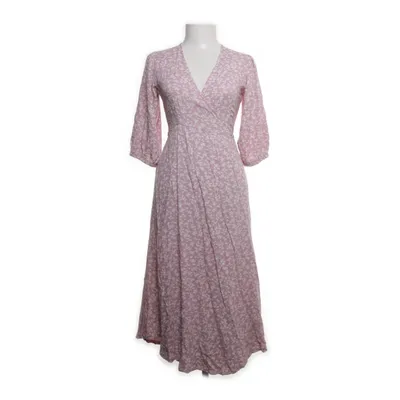 Wrap dress (Pink, White) from Kauf Dich Glücklich Viscose