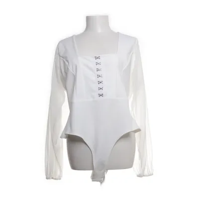 Body (Vit) från PrettyLittleThing Elastan, Polyester