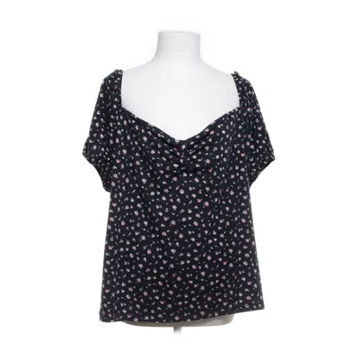 Top (Blauw, Meerkleurig) van Shein Curve Polyester, Elastaan