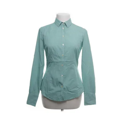 Shirt (Green, White) from United Colors of Benetton Cotton