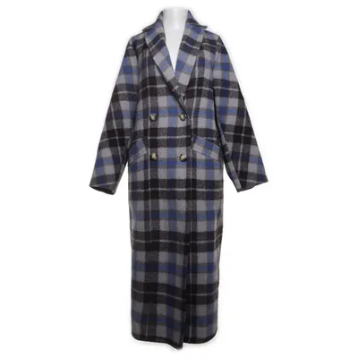 Coat (Gray, Multicolored) from Sézane Wool, Acetate, Viscose