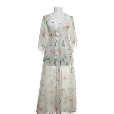 Beach dress (White, Multicolored) from Farm Polyester