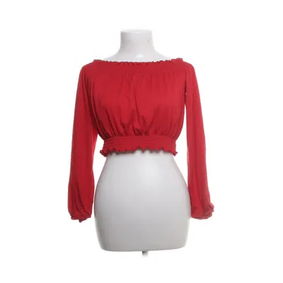 Crop top (Rood) van Divided by H&M Polyester, Elastaan