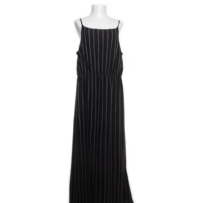 Maxi jurk (Zwart, Wit) van JYOTHI Elastaan, Polyester