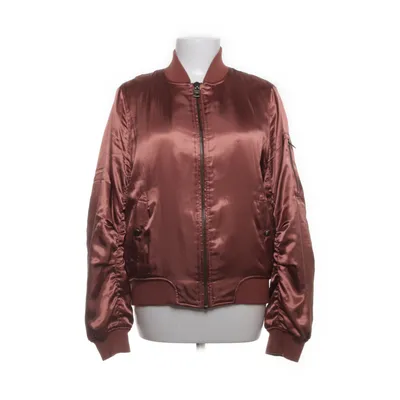 Bomberjack (Roze) van Topshop Elastaan, Polyester, Viscose