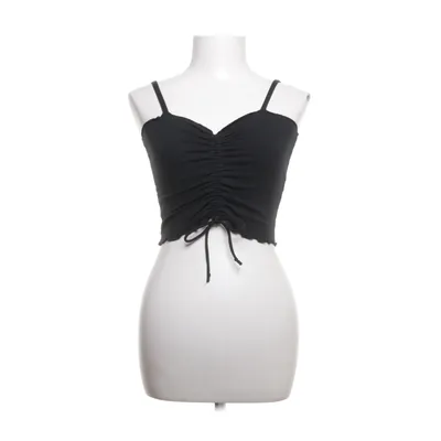 Crop top (Black) from Hollister