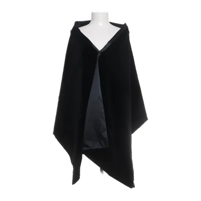 Poncho (Black) from Escada Couture Cotton, Silk