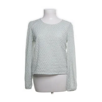 Blouse (Turquoise, Wit) van Emma