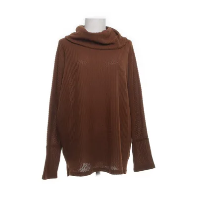 Turtleneck (Brown) from Emery Rose Elastane, Polyester
