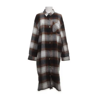 Shirt dress (Brown, Multicolored) from Primark Cares Cotton