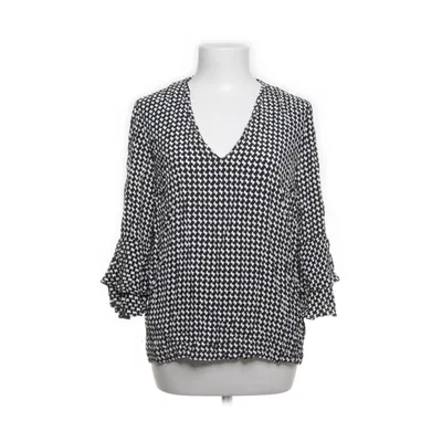 Blouse (Zwart, Wit) van Zara Woman Viscose