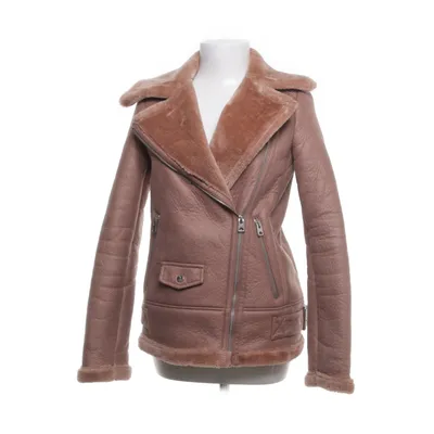 Shearling jacket (Brown) from Vero Moda Polyester, Polyurethane