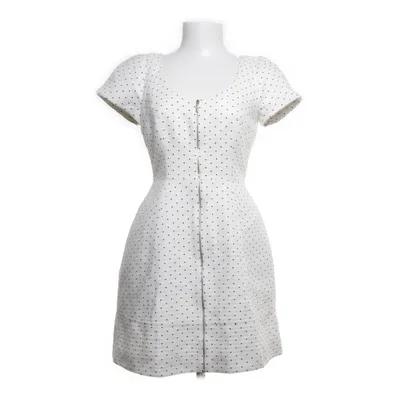 Klänning (Vit, Svart) från Karen Millen Bomull, Polyester, Viskos